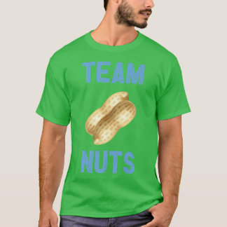 Geschlecht offenbart Mannschaftsnüsse Junge, der F T-Shirt