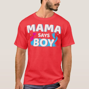Geschlecht offenbart Papa sagt Junge passend Famil T-Shirt