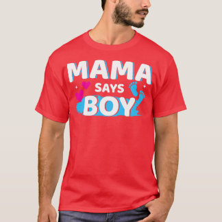 Geschlecht offenbart Papa sagt Junge passend Famil T-Shirt