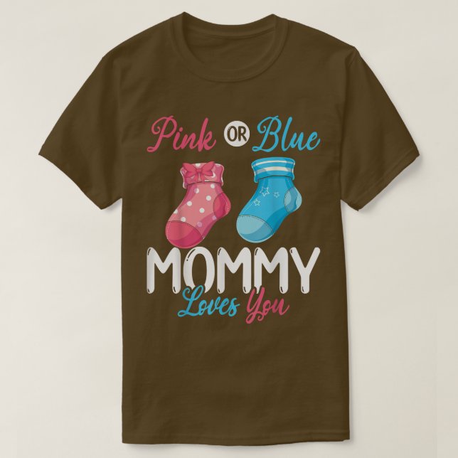 Geschlecht offenbart Party Future Mama Baby Party  T-Shirt (Design vorne)