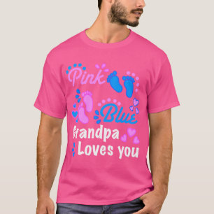 Geschlecht offenbart Party Großvater Lieben Sie sc T-Shirt