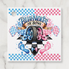 Geschlecht offenbart Party Rosa Blau Geschenkanhänger