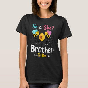 Geschlecht zeigen, dass er oder sie Bruder ist, Ba T-Shirt