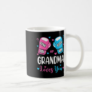 Geschlecht zeigen rosa oder blaue Oma-Lieben, die Kaffeetasse