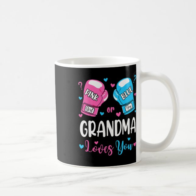 Geschlecht zeigen rosa oder blaue Oma-Lieben, die  Kaffeetasse (Rechts)