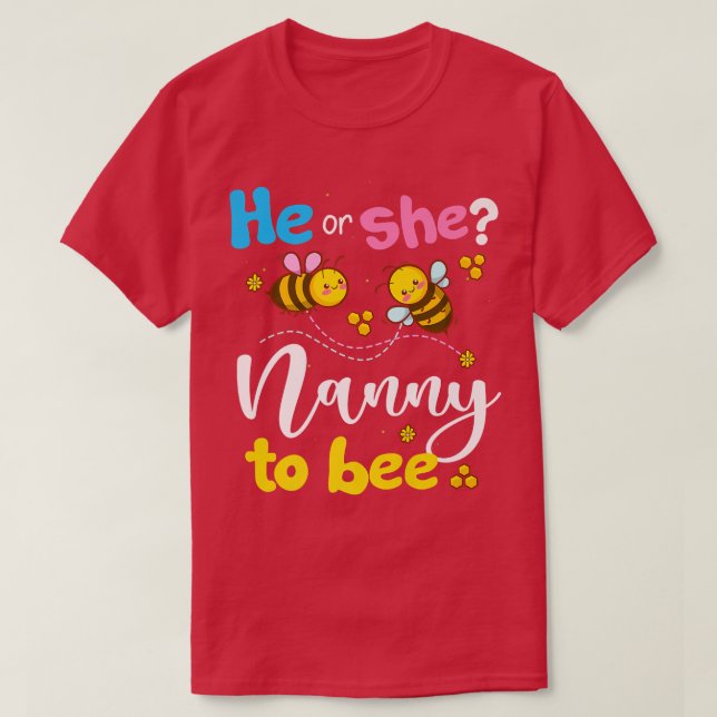 Geschlecht zeigt, dass er oder sie Gnade ist, rosa T-Shirt (Design vorne)