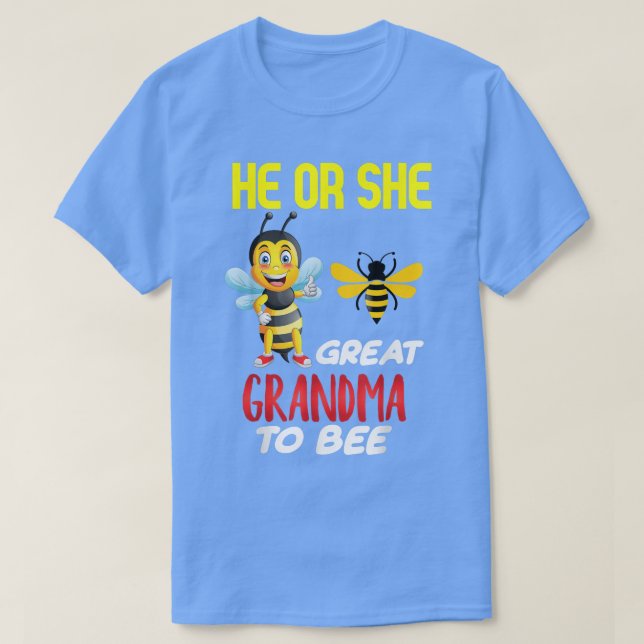 Geschlecht zeigt, dass er oder sie große Oma-Match T-Shirt (Design vorne)