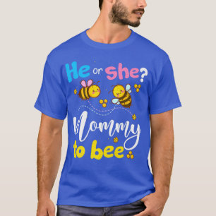 Geschlecht zeigt, dass er oder sie rosa oder blau T-Shirt