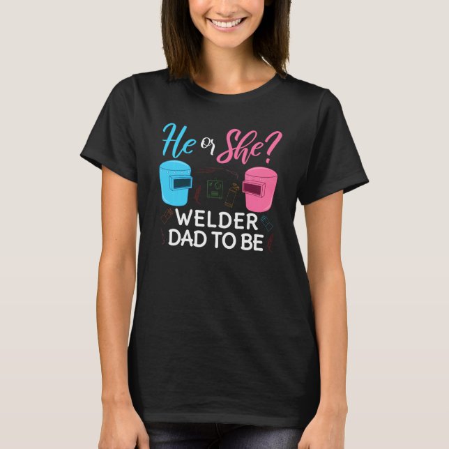Geschlecht zeigt, dass er oder sie Vater hat, die  T-Shirt (Vorderseite)