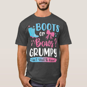 Geschlecht zeigt Stiefel oder Bögen Grumpy Matchin T-Shirt