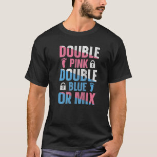 Geschlechterenthüllung Zwillinge Zitat für eine Ge T-Shirt