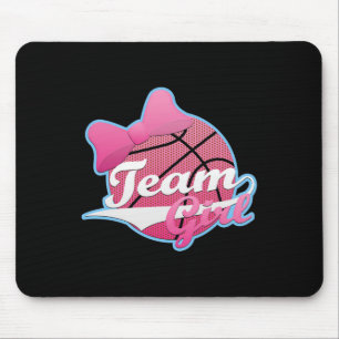 Geschlechterenthüllungsfeier Team Pink Mousepad