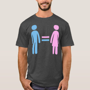 Geschlechtergleichstellung Diversity Stolz T-Shirt
