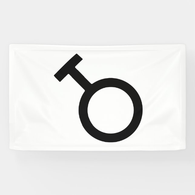 Geschlechtersymbol Banner (Horizontal)
