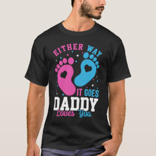 Geschlechterverkündung auf beiden Wegen geht es zu T-Shirt