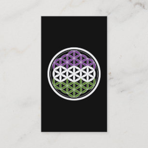 GeschlechtQueer-heilige Geometrie Visitenkarte