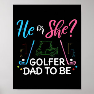 Geschlechtsenthüllung Er oder Sie werdender Vater Poster