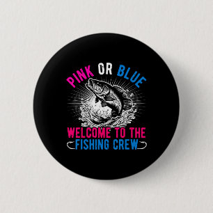 Geschlechtsenthüllung Rosa oder Blau Willkommen be Button