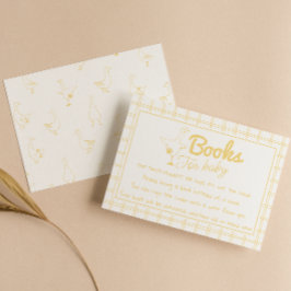 Geschlechtsneutrale Alberne Gänsehuchsanfrage Begleitkarte