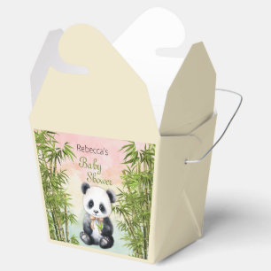 Geschlechtsneutrale Babyparty für Baby Panda Geschenkschachtel