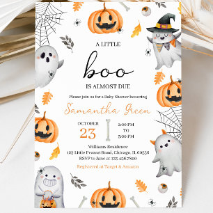 Geschlechtsneutrale Halloween-Baby-Party Einladung