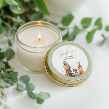 Geschlechtsneutrale Woodland Animals Kinderdusche 