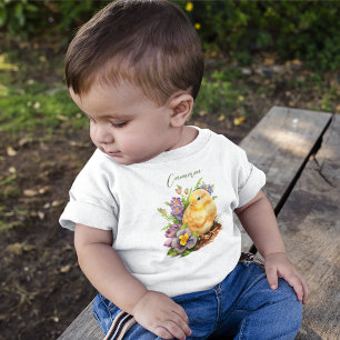 Geschlechtsneutrales Baby-Küken Baby T-shirt