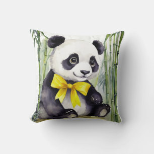 Geschlechtsneutrales Baby-Panda-Bär Kissen