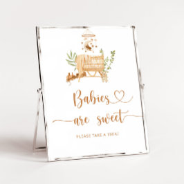 Geschlechtsneutrales boho Kinderzimmer Babys sind  Poster