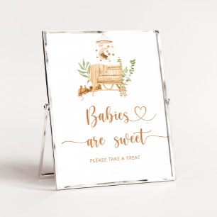 Geschlechtsneutrales boho Kinderzimmer Babys sind Poster