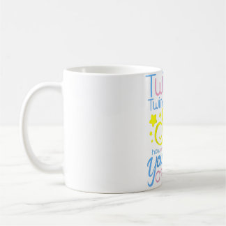 Geschlechtsoffenbarung Twinkle Kaffeetasse