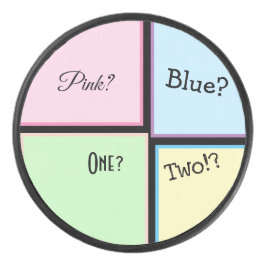 Geschlechtsoffensichtlicher Schock Eishockey Puck