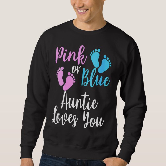 Geschlechtsspezifische Lieben zu Rosa oder Blauen  Sweatshirt (Vorderseite)
