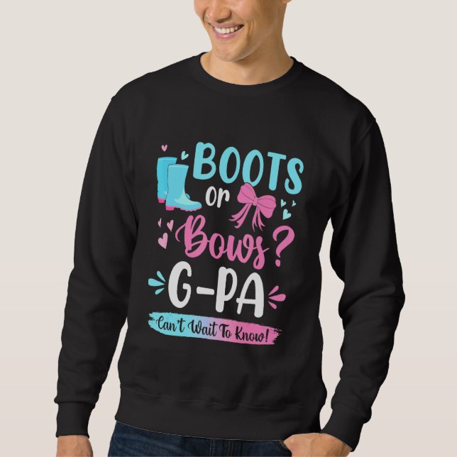 Geschlechtsspezifische Stiefel oder Bogen G Pa Mat Sweatshirt (Vorderseite)