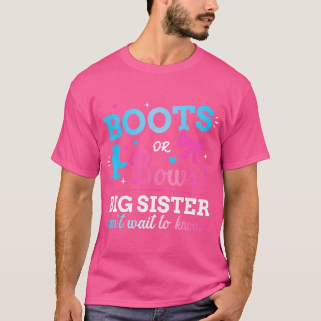 Geschlechtsspezifische Stiefel oder Bogen-Schweste T-Shirt (Vorderseite)