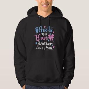 Geschlechtsspezifische Ziele oder Bögen Brüderlich Hoodie