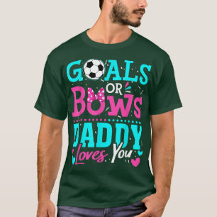Geschlechtsspezifische Ziele oder Bögen Daddy Lieb T-Shirt