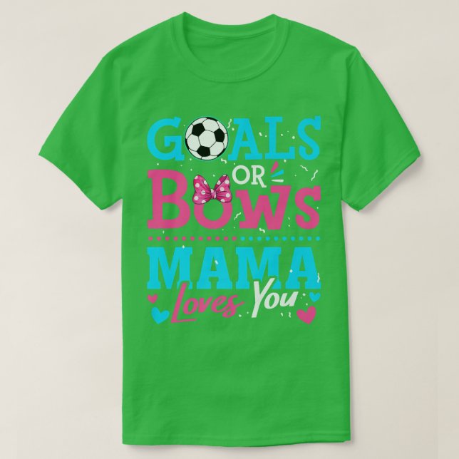 Geschlechtsspezifische Ziele oder Bögen Mama-Liebe T-Shirt (Design vorne)