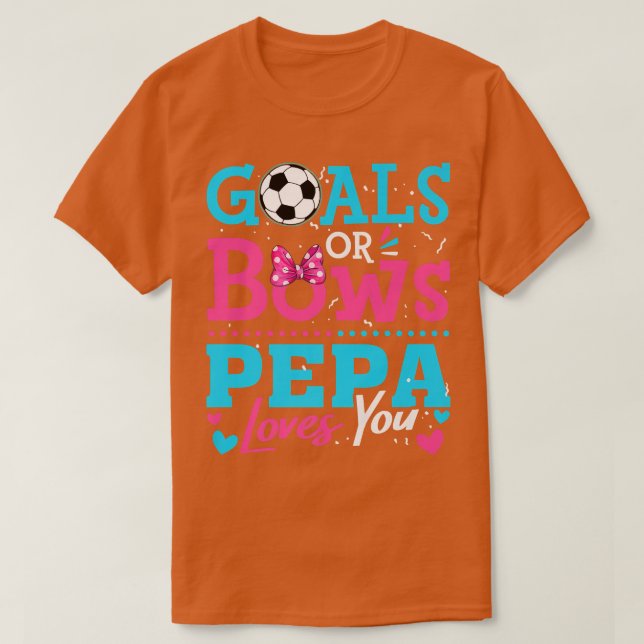 Geschlechtsspezifische Ziele oder Bögen Pepa-Liebe T-Shirt (Design vorne)