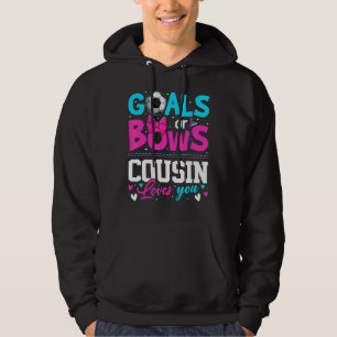 Geschlechtsspezifische Ziele oder Bows Cousin Lieb Hoodie