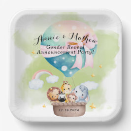 Geschlechtsverkehr in Safari für Kleinkinder Pappteller