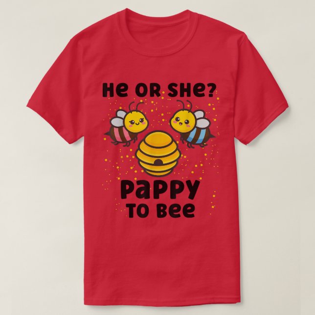 Geschlechtszugehörigkeit des Babys offenbart Party T-Shirt (Design vorne)