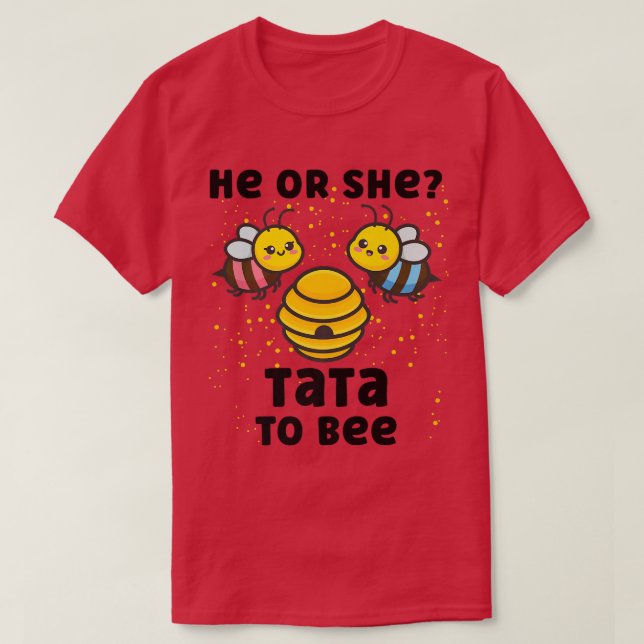 Geschlechtszugehörigkeit des Babys offenbart Party T-Shirt (Design vorne)