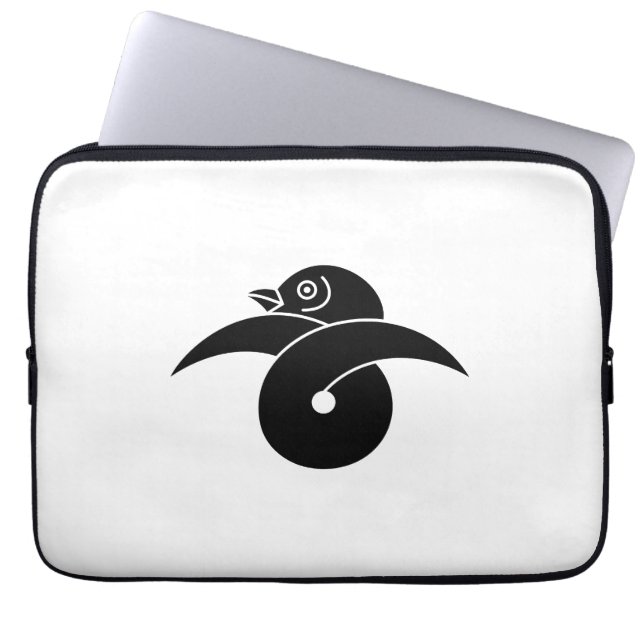 Geschleifte Wildgans Laptopschutzhülle (Vorderseite)