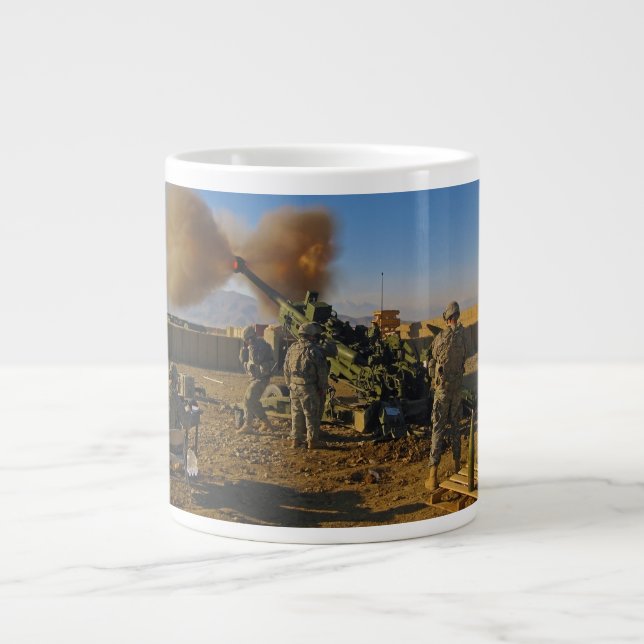 Geschleppte Haubitze Afghanistan 2009 des Jumbo-Tasse (Vorderseite)