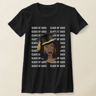 Geschlossen Klasse 20XX, Schwarze Frau T-Shirt