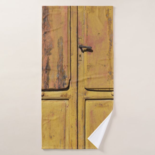 Geschlossener Holzschrank Badehandtuch (Badehandtuch)