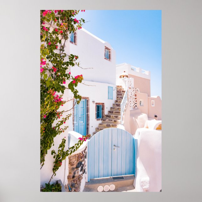 GESCHLOSSENES BLUE GATE POSTER (Vorne)