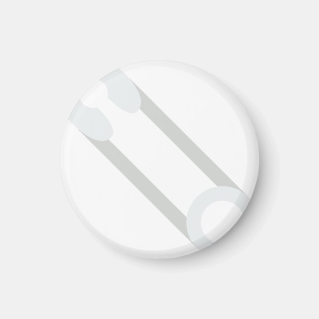 geschlossenes Button Magnet (Vorne)