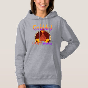 Geschluckt Kann nicht wackeln Lustiger Truthahn Th Hoodie